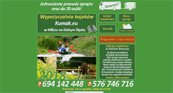 Desktop Screenshot of kumak.eu